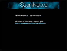Tablet Screenshot of maccommunity.org